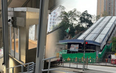 本港首部公共斜道升降机4.6启用 陈帆视察最后准备工作