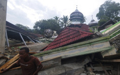 印尼蘇門答臘發生6.2級地震 最少7死
