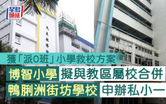 殺校︱博智小學擬與教區屬校合併「救校」 鴨脷洲街坊學校申辦私小一