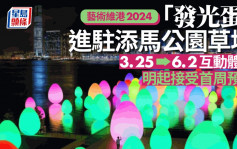 （附預約連結）藝術維港2024︱teamLab「發光蛋」添馬公園草坪互動體驗 明起接受首周預約