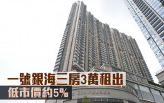 租赁市况｜一号银海三房3万租出 低市价约5%