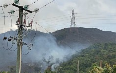元朗十八鄉山火焚燒13小時救熄 疑釀多區電壓驟降 中電跟進電塔設施