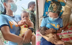 巡逻棚屋发现5月大婴儿肚饿哭闹 女警本能喂哺母乳