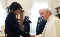 教宗取笑特朗普身型　問梅拉尼婭：「給他吃甚麼？」