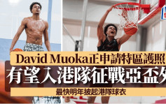 籃球│大衛穆卡David Muoka申請特區護照 有望入港隊征戰亞盃外