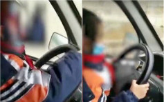 温州怪兽父母让8岁囡驾车 网民怒轰不顾安全