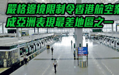 法外貿銀行：嚴格邊境限制令香港航空業成亞洲表現最差地區之一