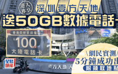 深圳壹方天地免费送大陆电话卡！香港人限定优惠 登记即送50GB任用电话咭 即睇领取地址！ 