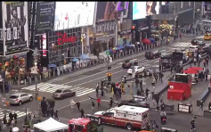 纽约时代广场爆枪击案  3途人受伤包括4岁女童