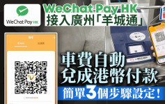 北上消費｜WeChat Pay HK接入廣州「羊城通」 車費自動兌成港幣付款 簡單3步設定