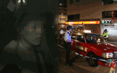 筲箕湾的士逆线冲上行人路 女司机涉药驾被捕