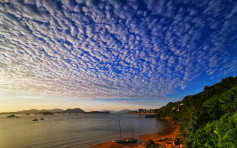 維港會｜蔚藍天空現「魚鱗雲」 天文台解釋為高積雲