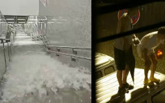 贵阳暴雨灌进地铁 「喷水池站」成真喷水池