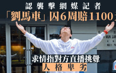 網絡紅人劉馬車認荃新天地襲擊網媒記者  判入獄6星期賠償1100元