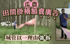 種地不能賣廣告？︱瀋陽城管強拆瓜農在承包土地上的廣告引爭議