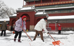華北 黃淮氣溫或跌破同期最低紀錄  北京暴雪部份列車停運