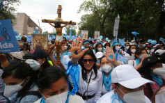 墨西哥万人游行反堕胎 示威者批扩大堕胎权利等于容许杀人