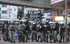 警方指荃灣施放催淚煙驅散 達之路仍有示威者聚集