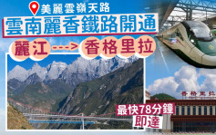 麗香鐵路│麗江至香格里拉鐵路今開通  最快1小時18分鐘即達