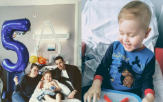 英國5歲男孩患罕見血癌 逾萬名善心人排隊欲捐幹細胞