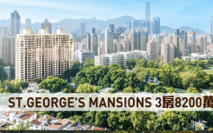新盘成交｜ST.GEORGE'S MANSIONS 3房8200万沽