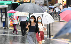 大致多云有骤雨 最高30度