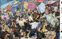 畫家繪製佔領衝突照被「刁難」 捲抄襲風波遭追討版權費