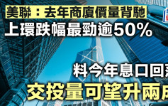 去年商廈價量背馳 上環跌逾50%最勁 業界料今年息口回落 交投量可望升兩成