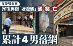 友愛邨謀殺案｜宵夜男見人打架做「塘邊鶴」遇襲 警再拘兩男累計4人落網