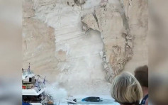 【片段】《太陽的後裔》取景地希臘沉船灣土石崩落 至少7名遊客受傷
