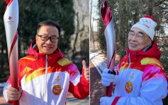 北京冬奧｜兩抗疫專家參與聖火傳遞：冬奧告訴世界中國是安全的