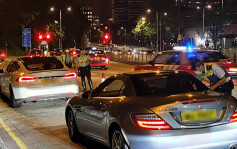 警西九龍打擊酒駕及非法賽車等 拘11人扣5車