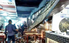 福建一餐厅内部装饰倒塌 10人受伤