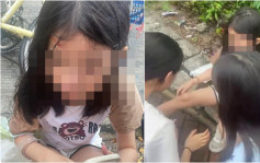 上水8岁女童疑遭的士撞伤 头破血流牙崩 司机逃逸网民求片缉凶