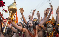 印度大壶节登场 料逾亿人圣河沐浴
