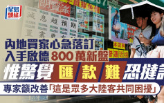 内地买家心急落订 入手启德800万新盘 惟惊觉汇款难恐挞订 专家吁改善「这是众多大陆客共同困扰」