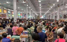 美著名超市「Costco」中國首家分店上海開幕 人潮洶湧一度暫停營業