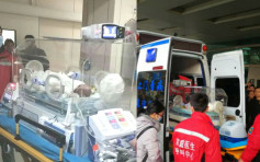 8小时跨省接力 河南0.8公斤早产婴抵北京医院