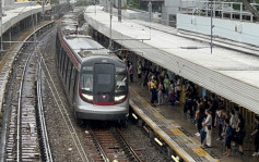 东铁线逼爆常见长龙  繁忙时间载客率达94%  大围至九龙塘最挤拥