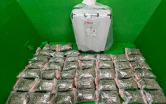行李涉藏200萬元大麻 機場海關拘曼谷返港6旬婦