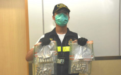 巴西來港男旅客行李藏可卡因 送院後排出43粒膠囊被捕