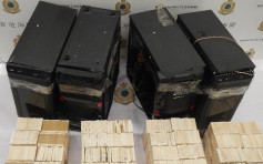 電腦機箱暗格藏60公斤懷疑象牙製品 兩漢被捕