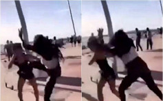 200非裔青年墨爾本海灘圍毆打劫路人