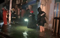 浙江宁波海水倒灌 逾300居民紧急疏散