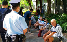 南昌街公园聚集涉违禁聚令 12名老翁遭票控