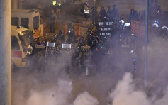 【元朗遊行】警南邊圍村再放催淚彈 警民西鐵站附近對峙