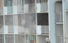 西環邨單位起火 50人急疏散無人傷