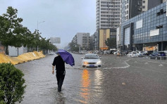 暴雨再袭河南 新郑市宣布停工停学停运