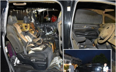 疑涉生意纠纷　西贡私家车遭纵火座椅烧毁