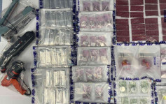 警深水埗破毒窟起获逾百万元毒品  50岁女药膏包装猫罐头作掩饰藏可卡因